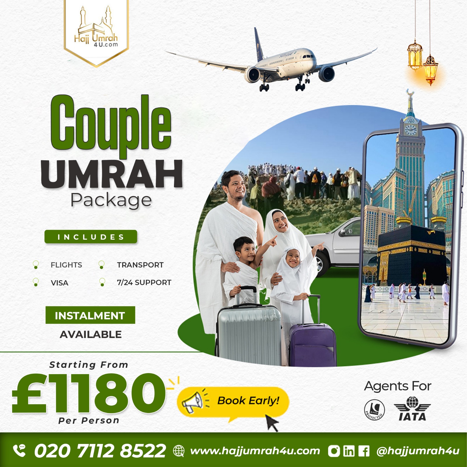 Cheap Couple Umrah Packages